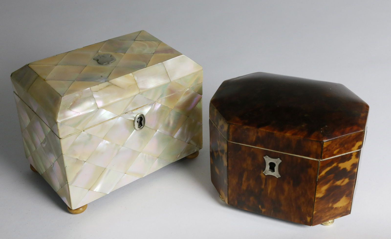 Two 19th Century Tea Caddies (1 of 6)