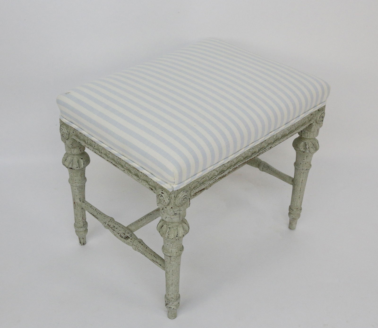 Louis XIV Style Upholstered Stool, 19th Century (1 of 4)