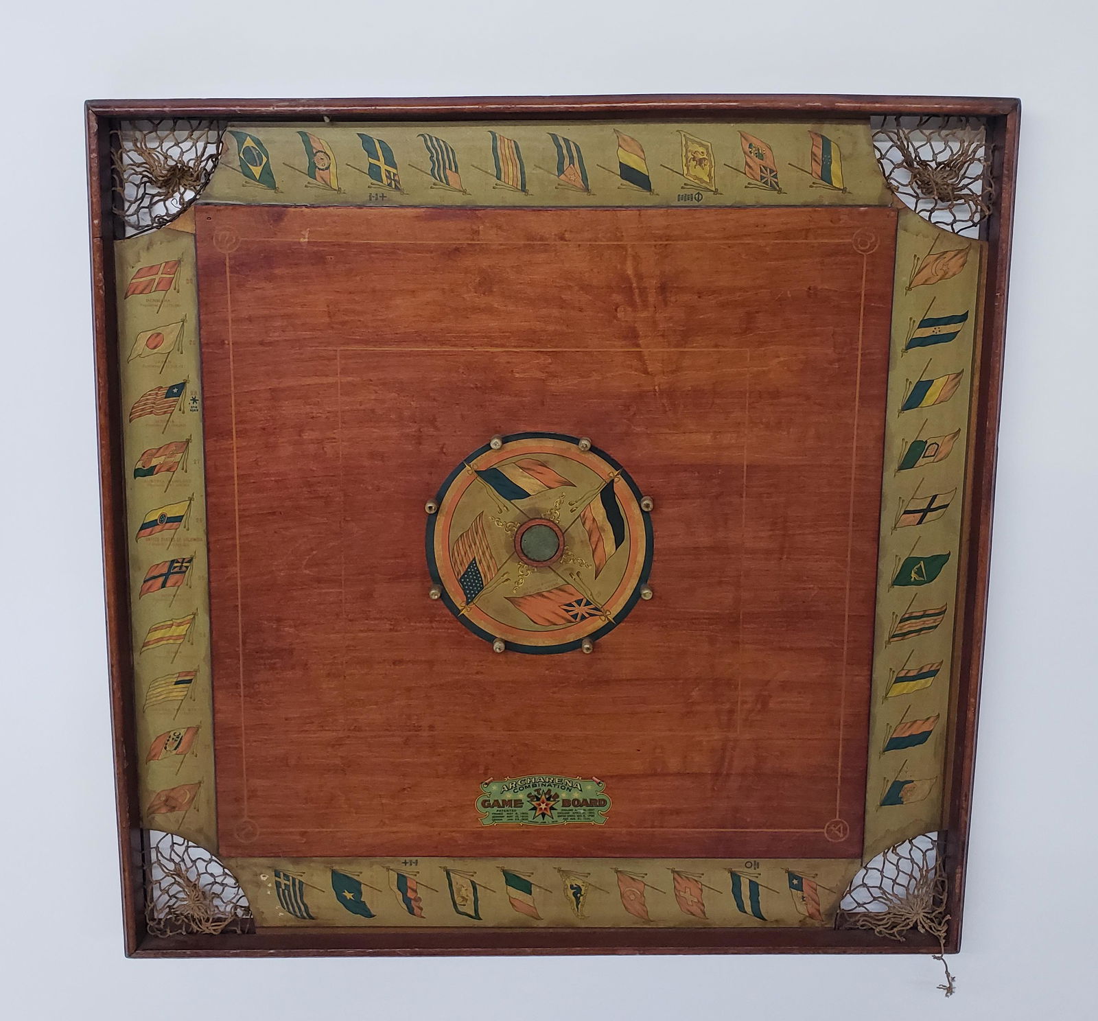 Antique Archarena Combination Star Game Board (1 of 9)