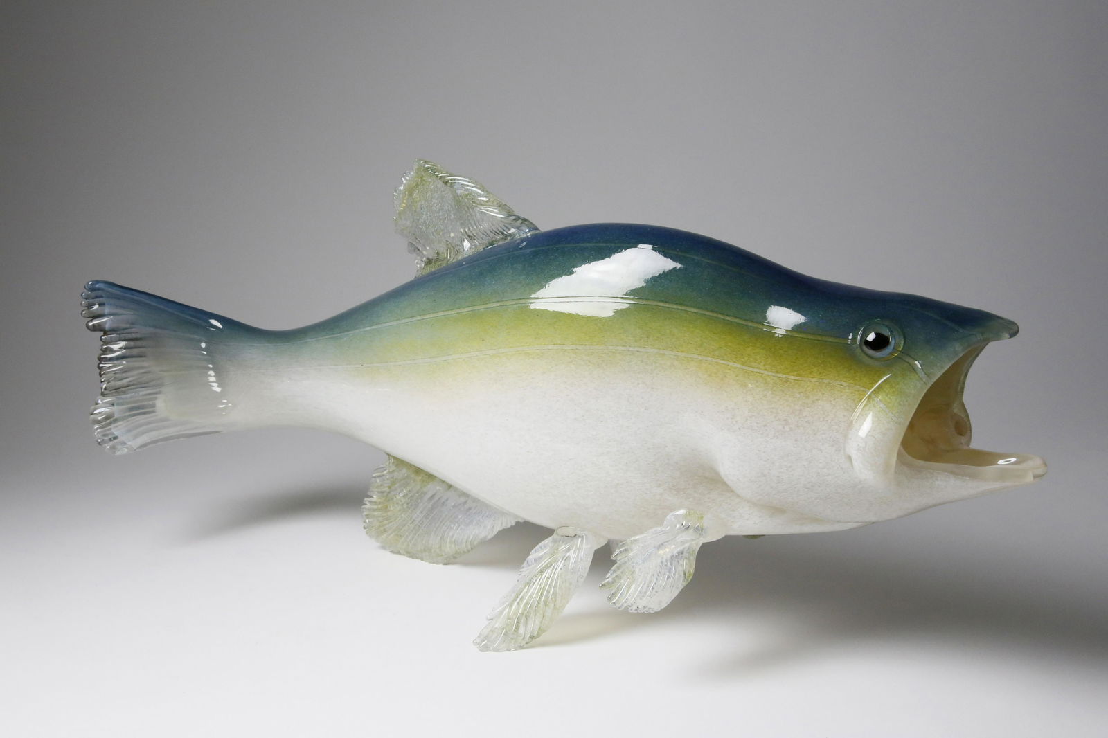 Robert Dane Hand Blown Art Glass Fish (1 of 4)