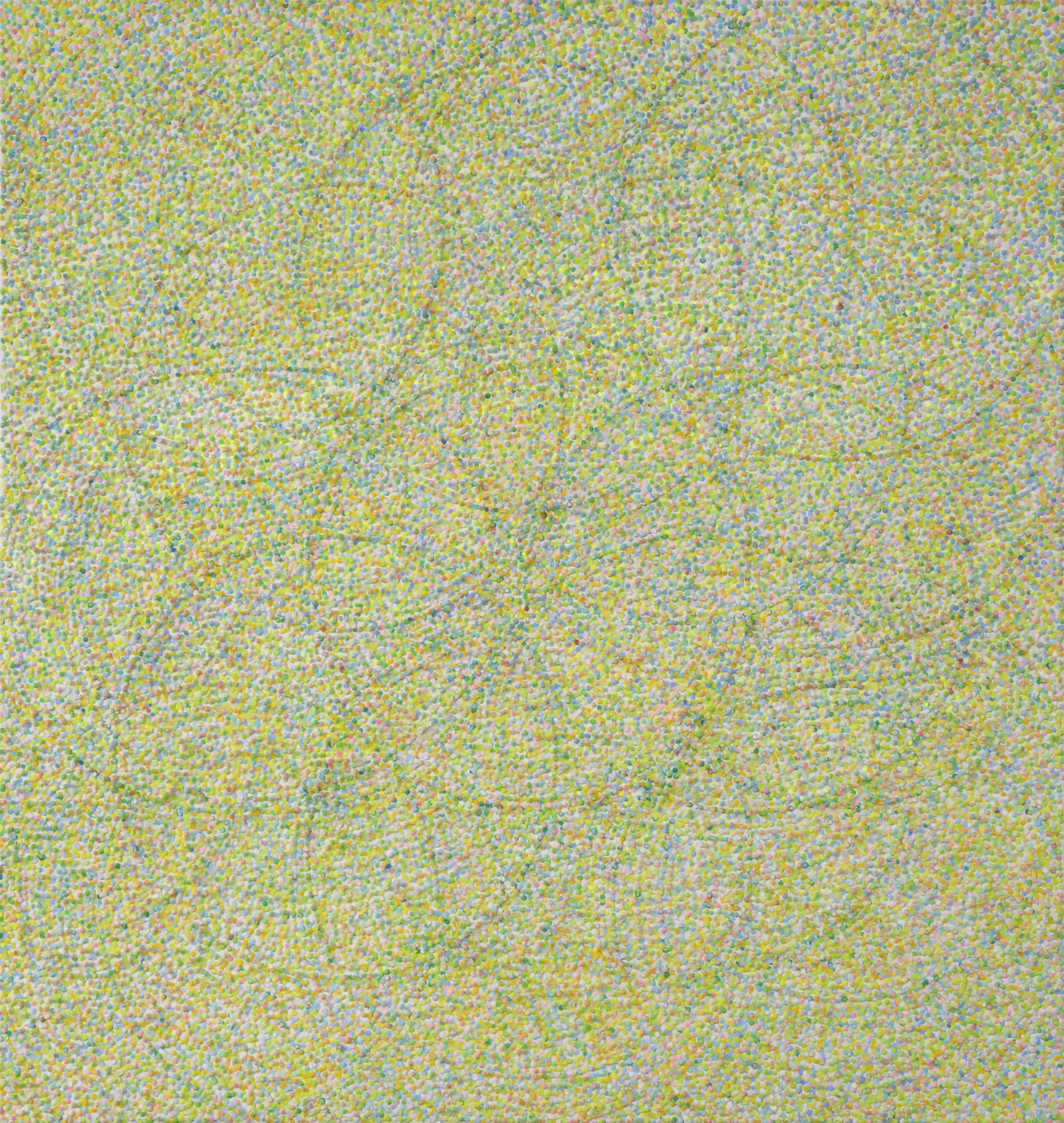 Masako Kamiya Gouache on Panel "Phantasmagoria": Masako Kamiya (b. 1969) Gouache on Panel "Phantasmagoria", pencil signed on reverse Masako Kamiya, 2003. Kamiya is known for abstraction minimalist painting. Provenance: Naga Gallery to the Present Ow