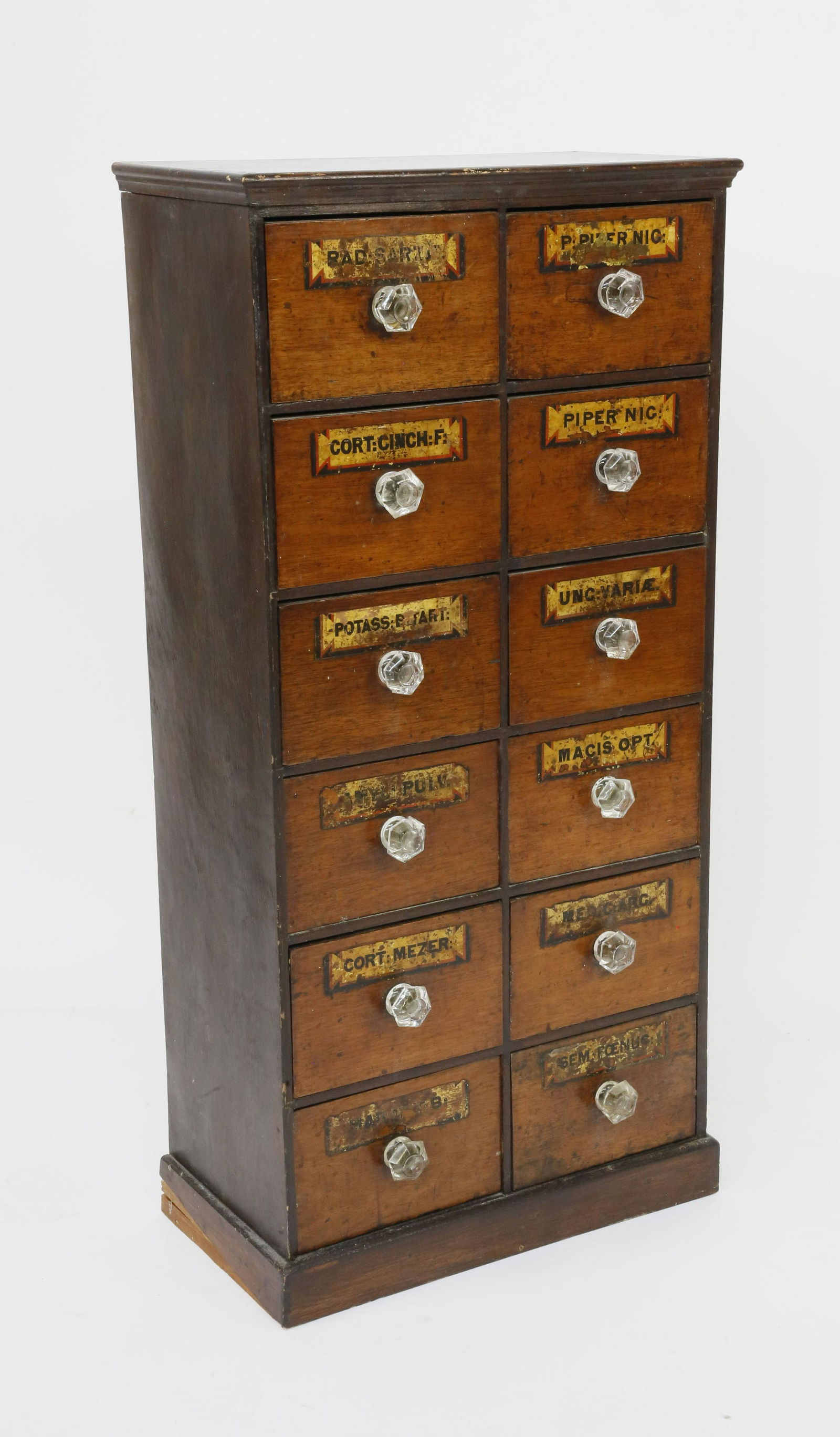 Twelve Drawer Apothecary Cabinet, 19th Century (1 of 7)