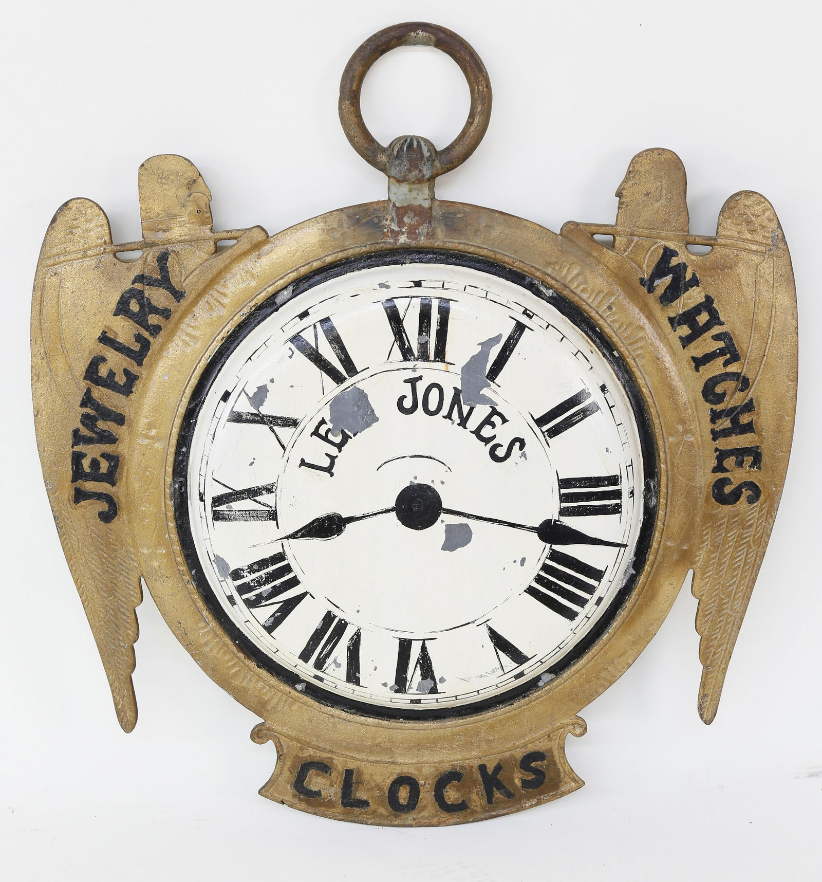 Cast Iron And Steel Paint Decorated Figural Trade Sign (1 of 2)