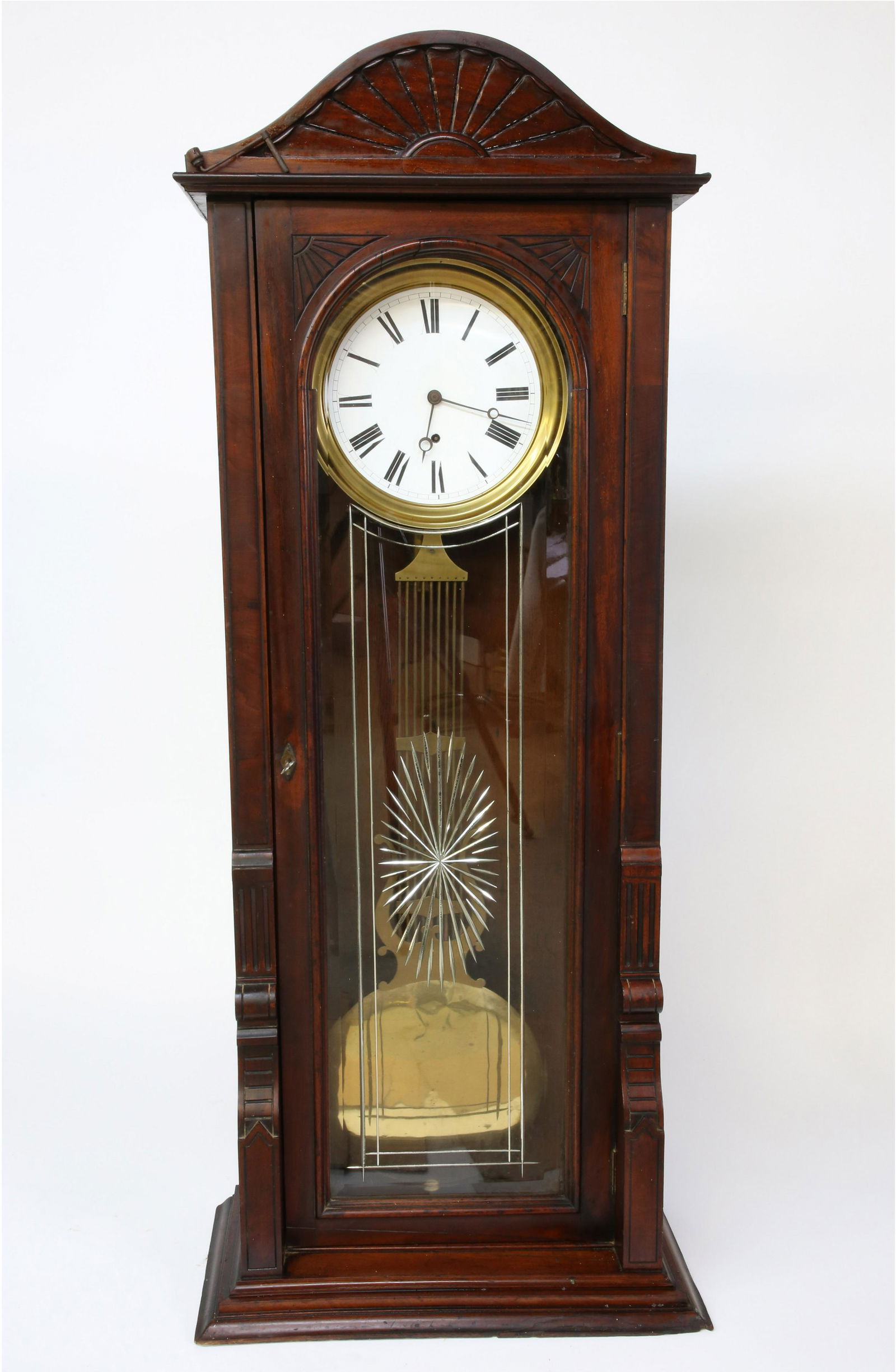 Stanislaus Fournier Wall Clock, New Orleans, Louisiana, circa 1870 (1 of 7)
