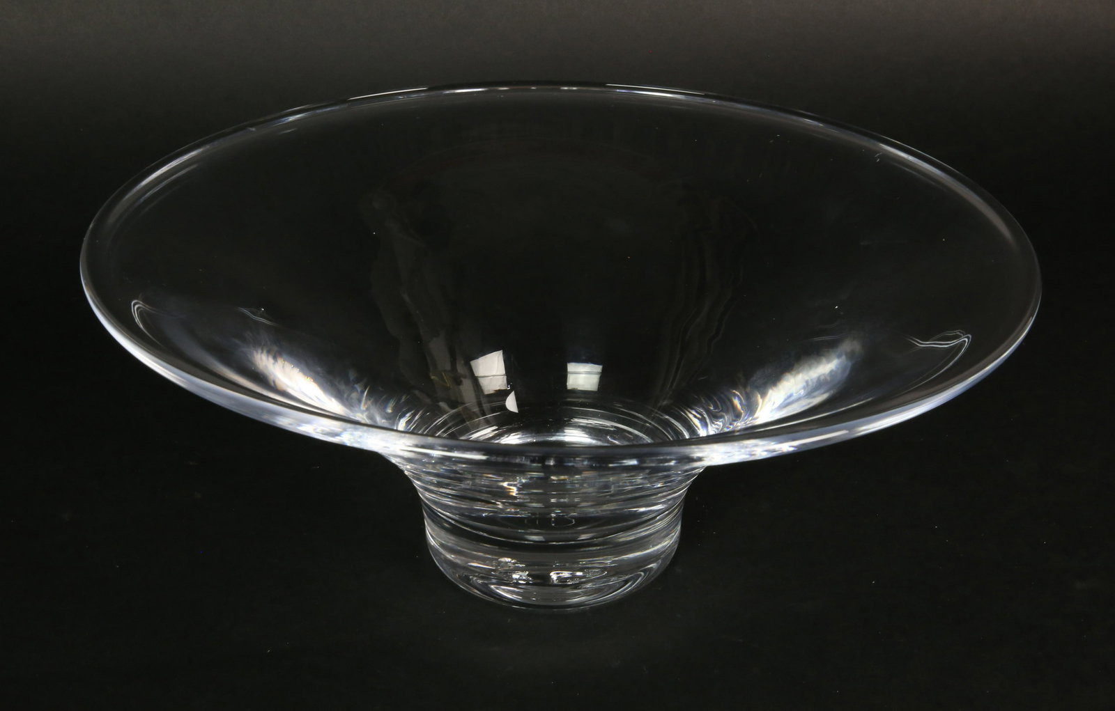 Large Simon Pearce Blown Glass Bowl (1 of 4)