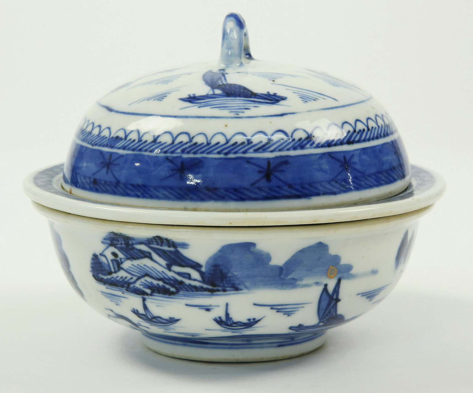 Canton Three-Piece Soap Dish, 19th Century (1 of 6)