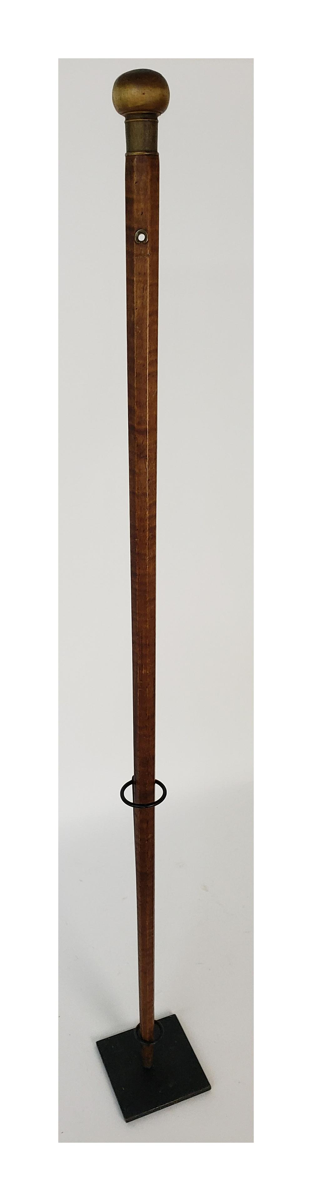 Antique Tiger Maple Walking Stick (1 of 7)
