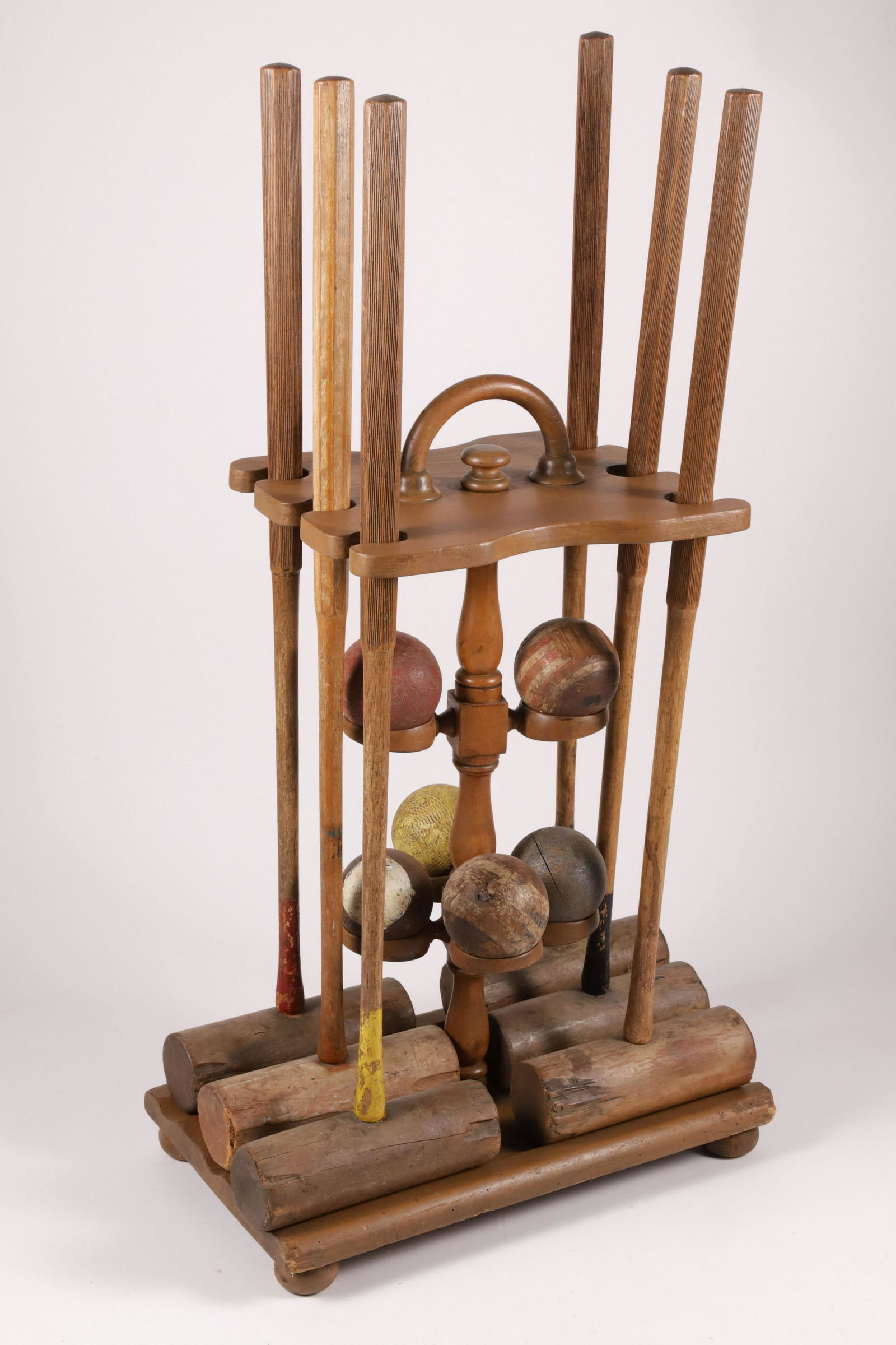 Vintage English Croquet Set Auction