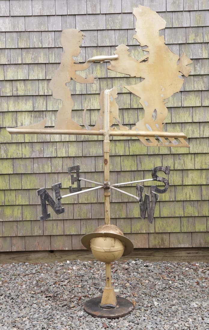 "Howard Johnson's" Cut Steel Weathervane (1 of 6)