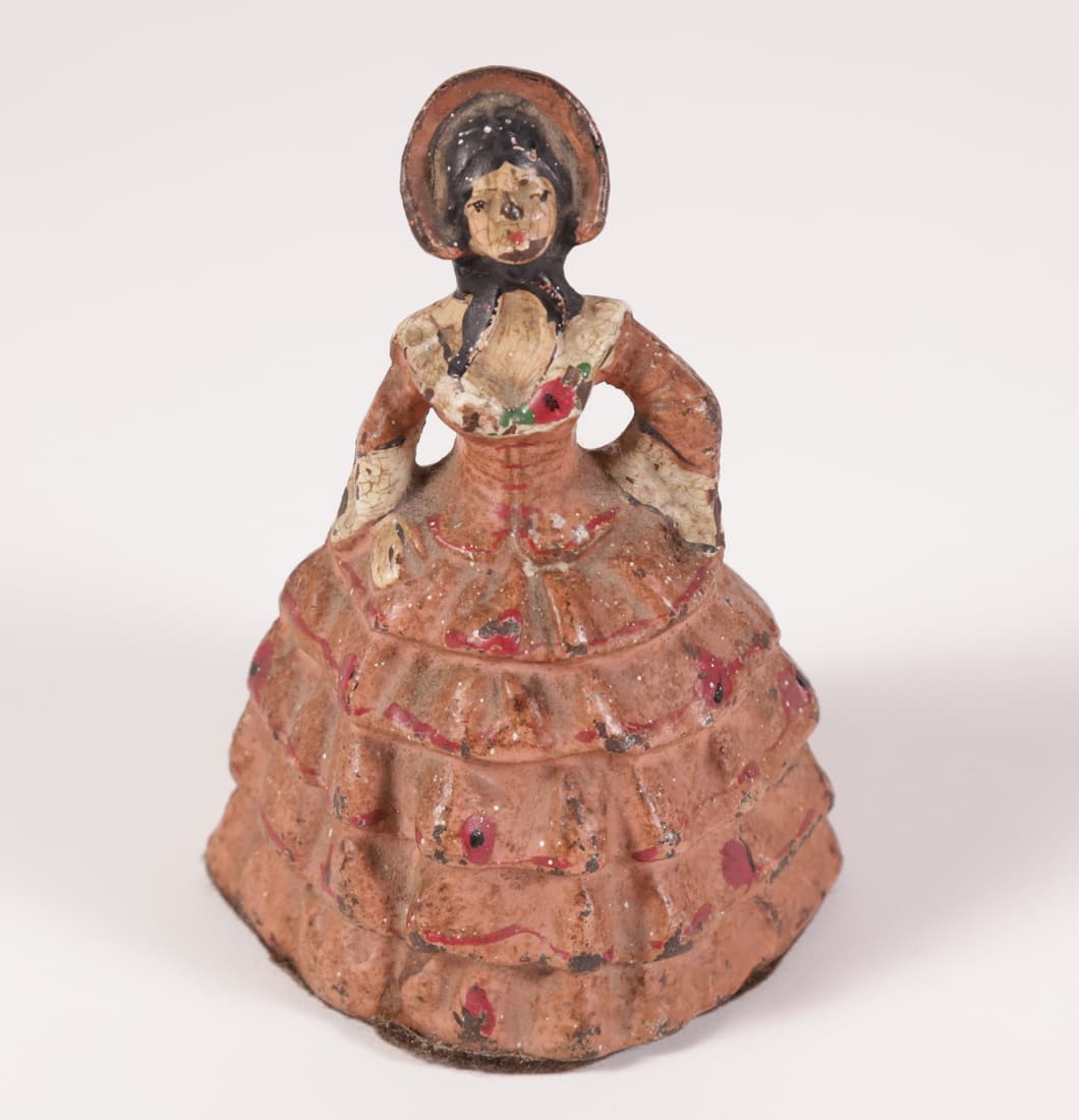 Antique Cast Iron "Southern Belle" Doorstop (1 of 4)