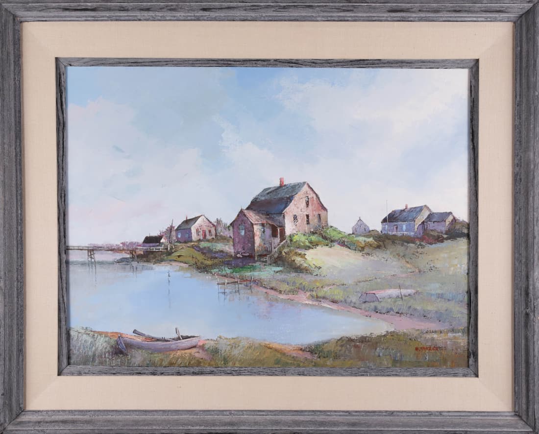 Barbara Frazier Acrylic on Canvas "Hither Creek Madaket, Nantucket" (1 of 6)