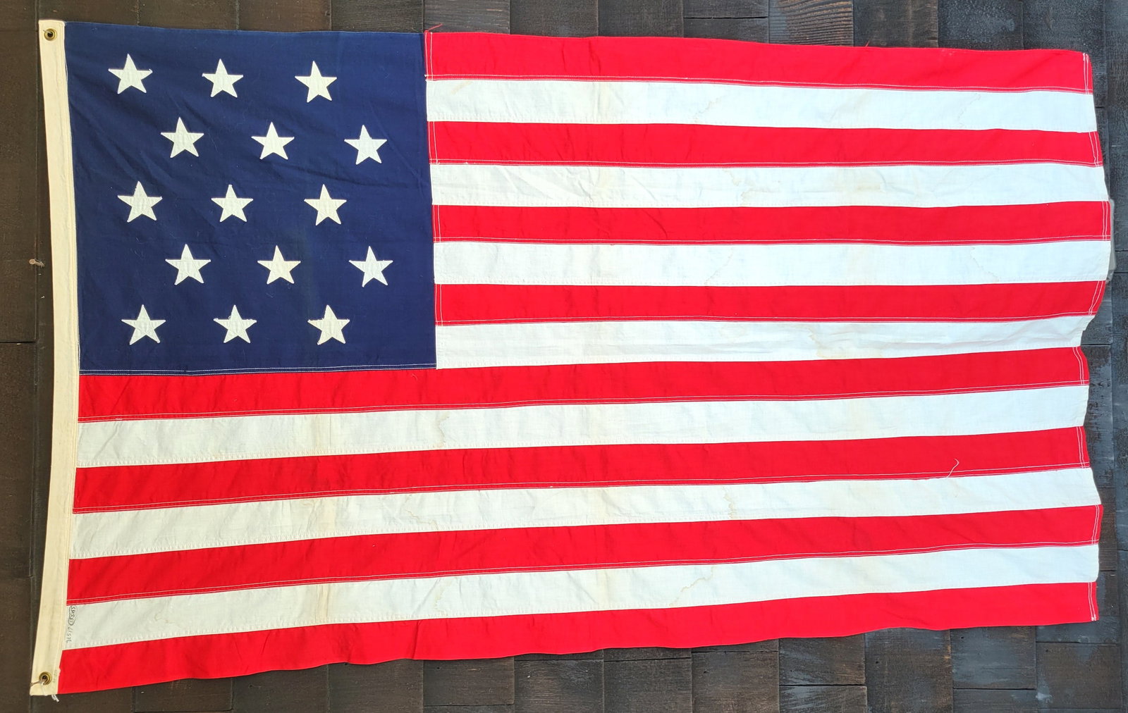 Vintage 15 States Star Spangled Banner American Flag (1 of 7)