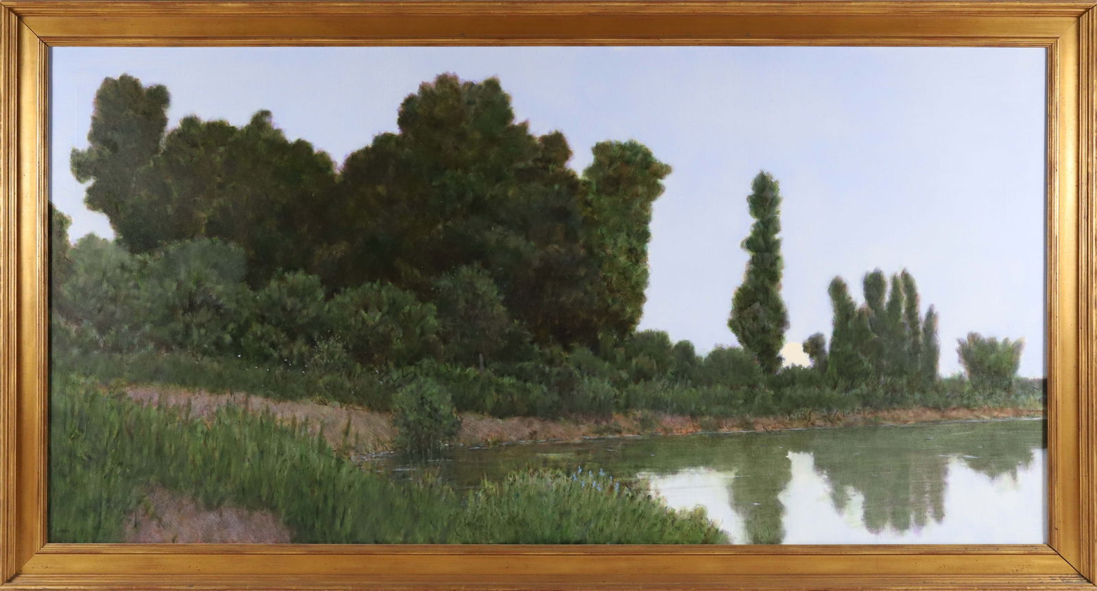 Donald Jurney (American b. 1945) Oil on Canvas "Lakescape" (1 of 5)