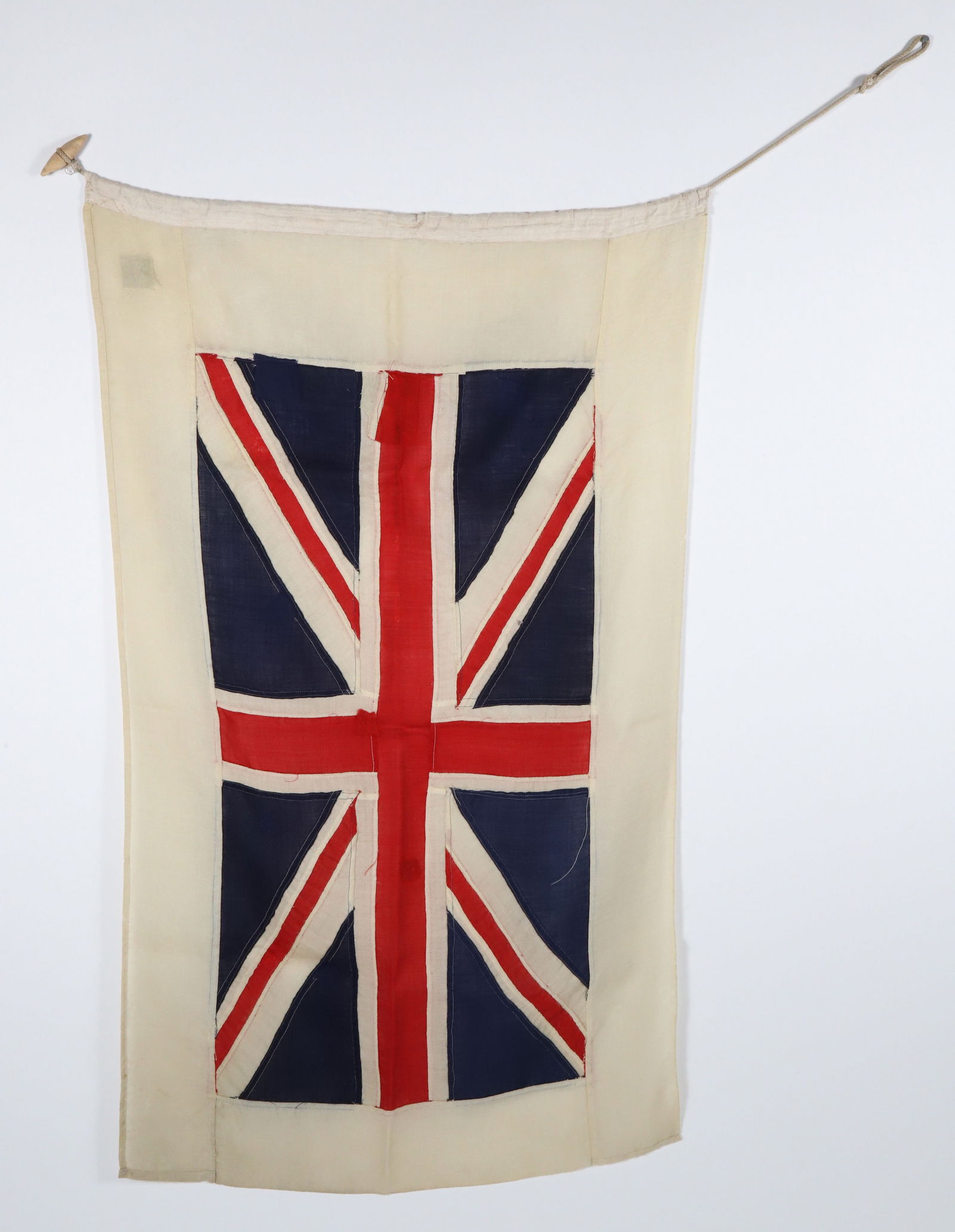 British "Pilot Jack" Wool Flag, circa 1930s: British "Pilot Jack" Wool Flag, circa 1930s 27 in. x 45 in.
