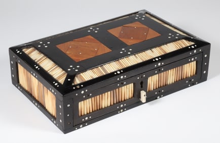 Porcupine Quill Box, 19th Century