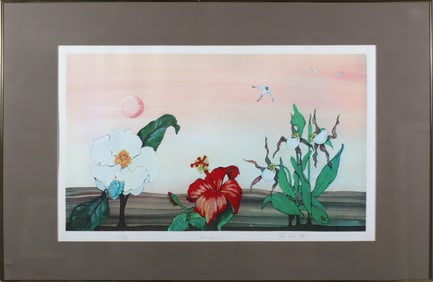 Fran Cowles Limited Edition Lithograph "Sunday Guest", #54/150