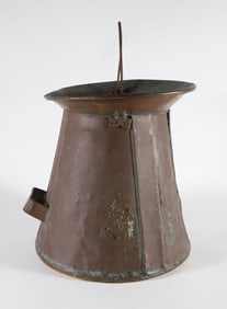 Ship's Copper Coffee Kettle, 19th Century