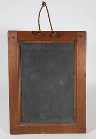Captain's Framed Writing Board Slate, 19th Century
