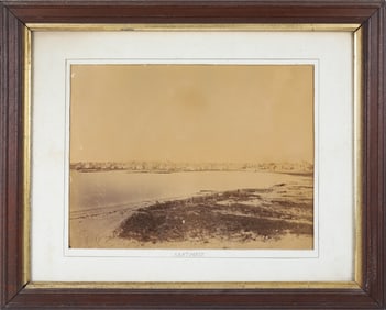 Early Photograph "Town of Nantucket"