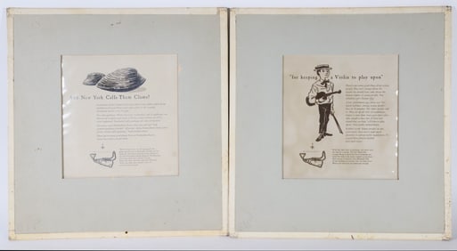 Two Nantucket Cottage Hospital Fund Raising Campaign Prints