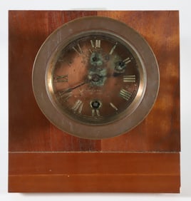 Udall & Ballou, New York, Miniature Wall Clock with Scarce 3 Inch Dial