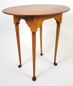 Vintage Eldred Wheeler Maple Tavern Table