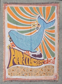 Contemporary Folk Art Limited Edition Nantucket Blanket