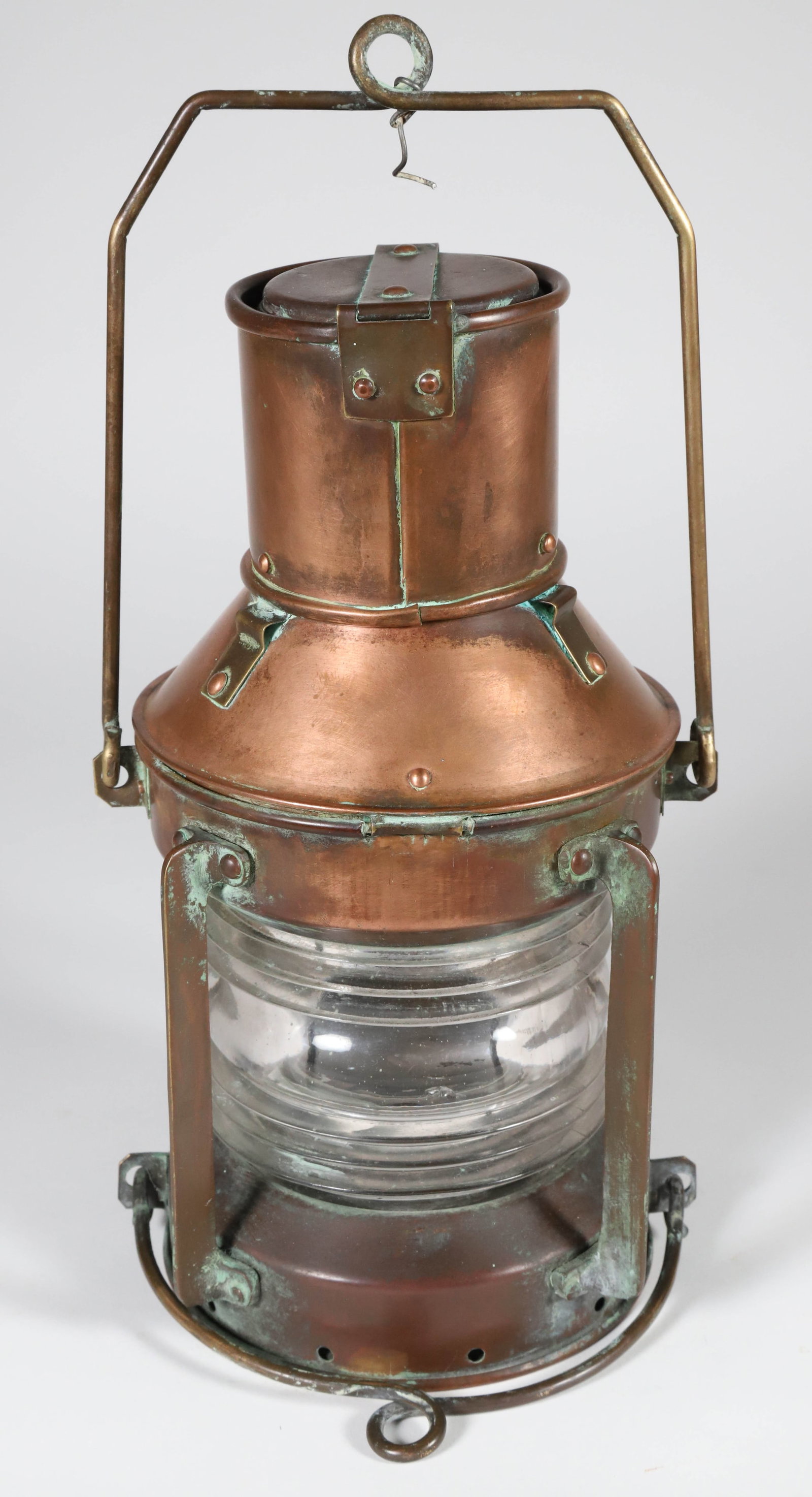 Vintage Copper Ship's Lantern (1 of 7)