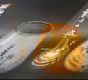 Vintage Perkins Nickel Plated Nautical Anchor Form Lamp