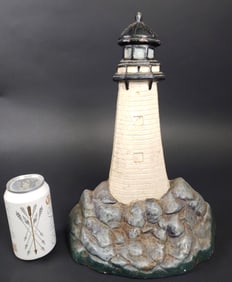 Brant Point Lighthouse Cast Iron Doorstop