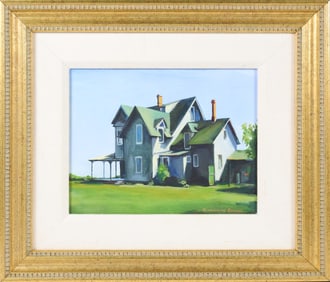 Bernadette Brown Oil on Canvas "Sconset House"