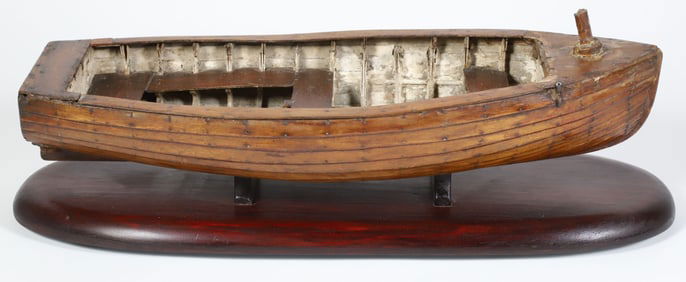 English Lapstrake Dinghy Model, early 20th Century