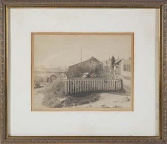 Early Nantucket Photograph of 'Sconset