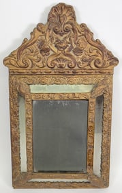 19th Century Continental Baroque Style Parclose Mirror