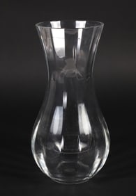 Signed Baccarat Crystal Vase