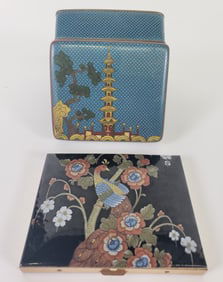 Two Pieces of Antique and Vintage Cloisonne