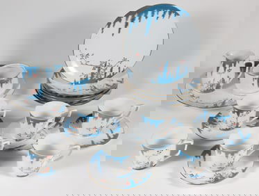 Chinese Porcelain Breakfast Set