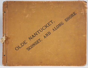 Pamphlet: H. S. Wyer "Olde Nantucket, Sconset, and Along Shore", circa 1889