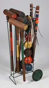 Vintage Croquet Set