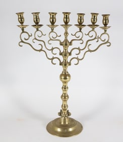Antique Brass 7-Light Candelabra