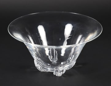 Signed Steuben Glass Bowl