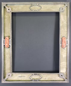 Antique Japanese Silver Picture Frame, 20th Century