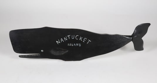 Signed William Dexter Nantucket Sperm Whale Whirligig