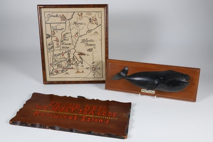 Group of Three Nantucket Nautical Items