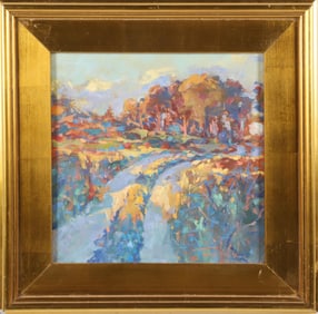 Illya Kagan Oil on Linen "Hidden Forest"
