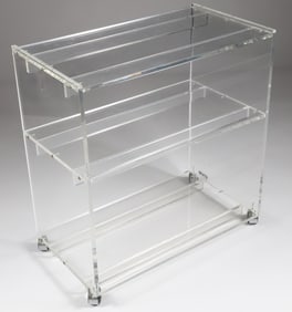 Modern Acrylic Bar Cart, Akko Design Collection