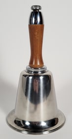 Vintage Art Deco Nautical Nickel Bell Cocktail Shaker