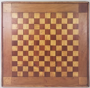 Antique Multi-Wood Double Sided Game Board