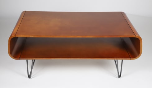 Mid-Century Modern Style Book Coffee Table
