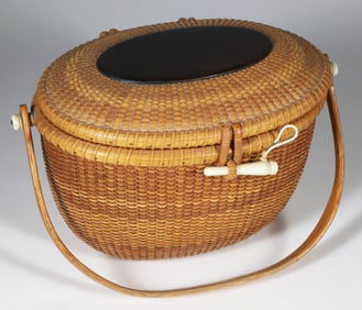 Bill and Judy Sayle Nantucket Friendship Basket, circa 1983